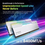 خرید رم KLEVV Cras V RGB DDR5 - ظرفیت 32 گیگابایت - دو کاناله - سرعت 7200 مگاهرتز - CL34 - سفید - دارای مهر تأیید ROG